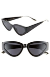 DIOR CATSTYLE1 53MM CAT EYE SUNGLASSES,CATSTYLE1S