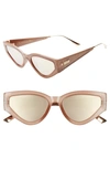 DIOR CATSTYLE1 53MM CAT EYE SUNGLASSES,CATSTYLE1S