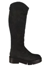 dressing gownRT CLERGERIE NUBUCK OVER-THE-KNEE BOOTS,11079241