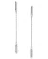 KATE SPADE PAVE BAR LINEAR DROP EARRINGS