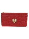 DOLCE & GABBANA DEVOTION LONG CARD CASE,11079384