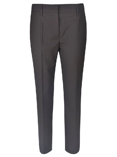 Prada Classic Hook Trousers In Grey