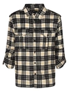 IH NOM UH NIT CHECKED FRONT FLAP BUTTONED SHIRT,11079220