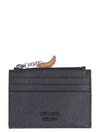 PRADA SAFFIANO LEATHER CARD HOLDER,11080129