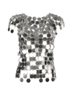 RABANNE TOP SHORT SLEEVES WITH PAILLETTES,11080078