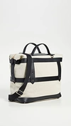 Paravel Weekender Canvas Duffel Bag In Domino Black