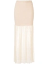 Alice Mccall Harvest Moon Lace Skirt In Neutrals