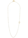ACNE STUDIOS ADJUSTABLE BEADED CHAIN NECKLACE