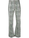 ROSIE ASSOULIN CHECK PRINT TROUSERS