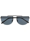 MARC JACOBS RIMLESS TINTED SUNGLASSES