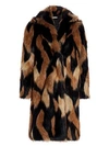 ALICE AND OLIVIA Foster Faux Fur Full Length Coat
