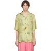 ACNE STUDIOS ACNE STUDIOS YELLOW BOTANICAL PRINT SHIRT