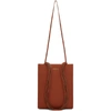 JACQUEMUS JACQUEMUS ORANGE LE A4 TOTE