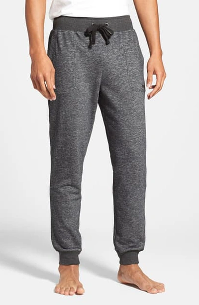 2(x)ist Terry Cotton-blend Sweatpants In Black Heather