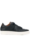 Ermenegildo Zegna Lace-up Sneakers In Blue