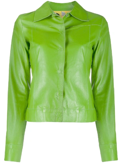 Pre-owned Dolce & Gabbana Cropped Jacket In Green