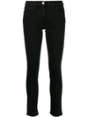 Gcds High-waisted Skinny Jeans In Black