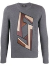 FENDI GRAPHIC LOGO JUMPER