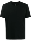 Majestic Short-sleeve Cotton T-shirt In Black