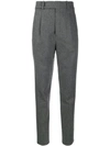 SAINT LAURENT HIGH-RISE TAILORED TROUSERS