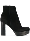 KENNEL & SCHMENGER PLATFORM ANKLE BOOTS