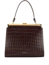 MANSUR GAVRIEL CROC-EMBOSSED ELEGANT BAG