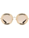 GUCCI ROUND FRAME SUNGLASSES