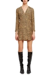 HVN OPENING CEREMONY MINI HOOVER LONG SLEEVE DRESS,ST217464