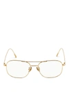 CUTLER AND GROSS GOLD METAL GLASSES,1267GPLC