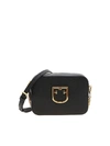 FURLA FURLA WOMEN'S BLACK LEATHER SHOULDER BAG,1013949 UNI