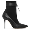 MANOLO BLAHNIK SAID STRETCH ANKLE BOOTS,MB15524S