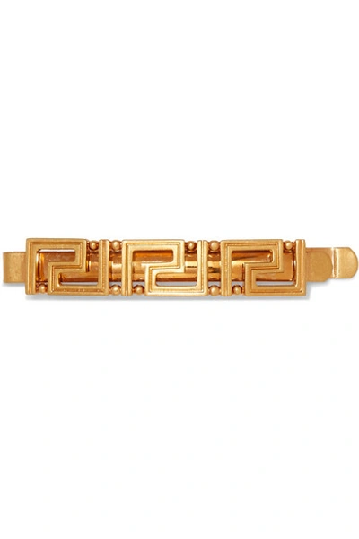 Versace Gold-tone Hair Slide