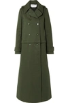 GABRIELA HEARST GUSEV CONVERTIBLE BRUSHED COTTON-CANVAS TRENCH COAT