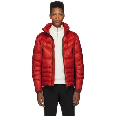 Moncler Grenoble 红色 Canmore 羽绒夹克 In 324 Red