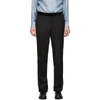 BURBERRY BURBERRY BLACK FORMAL TROUSERS