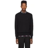 BURBERRY BURBERRY BLACK MONOGRAM COLLINS SWEATER