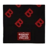 BURBERRY BURBERRY BLACK PATCH ROTATED B BLANKET