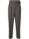 ERDEM NELLE CHECKED TROUSERS