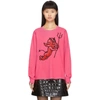 ASHLEY WILLIAMS ASHLEY WILLIAMS PINK CHERUB DEVIL LONG SLEEVE T-SHIRT