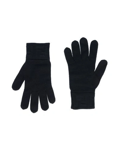 Fendi Gloves In Black