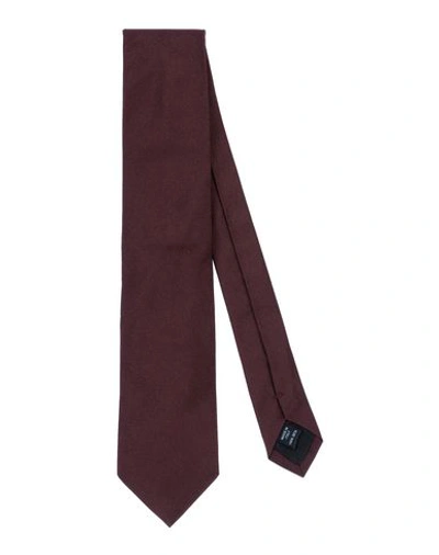 Dolce & Gabbana Tie In Maroon
