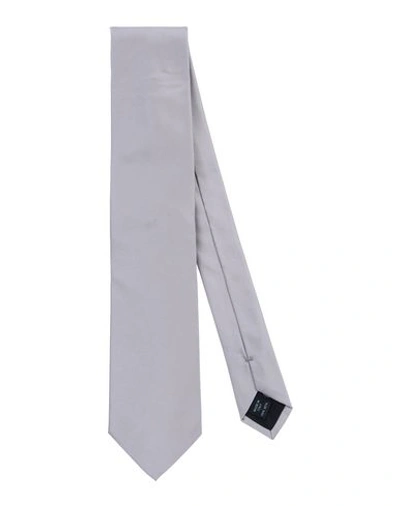 Dolce & Gabbana Ties & Bow Ties In Light Grey