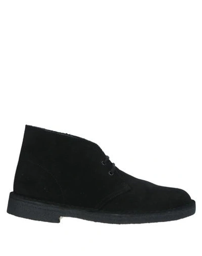Clarks Originals Boots In Black