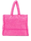 Stand Studio Shopper Mit Shearling In 2270 Bubblegum