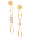 CHLOÉ BONNIE CHAIN LINK EARRINGS