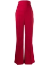 ATU BODY COUTURE HIGH WAISTED FLARED TROUSERS