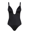 SPANX SUIT YOUR FANCY PLUNGE THONG BODYSUIT,14951312