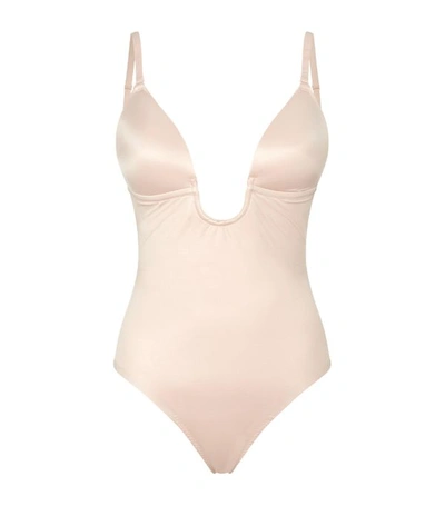SPANX SPANX SUIT YOUR FANCY PLUNGE THONG BODYSUIT,14951314