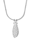 JOHN HARDY 'Asli Classic Chain' diamond silver pendant necklace