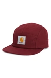 Carhartt Camp Hat In Merlot